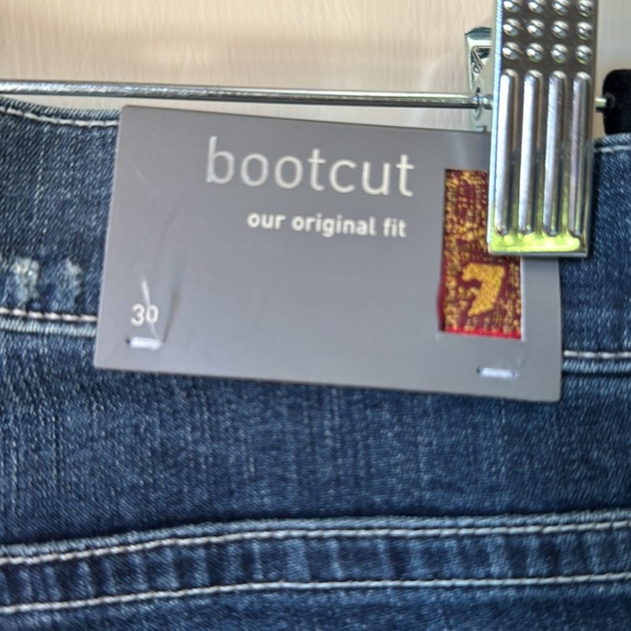 NWT 7 For All Mankind Jeans size 30 Bootcut - Picture 3 of 4